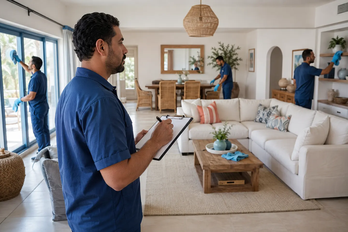 أسعار تنظيف المنازل في الإسكندرية حسب المساحة والحالة